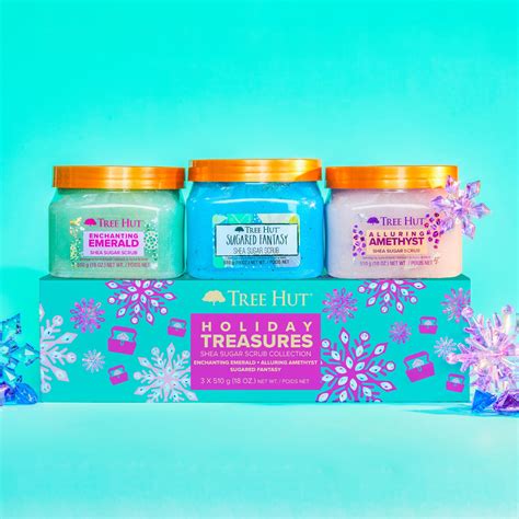tree hut holiday treasures gift set